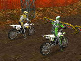 Screenshot ze hry Motocross fever