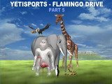 Screenshot ze hry Yeti Sport 5 - Flamingo drive